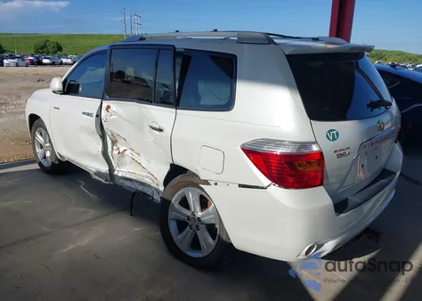 2008 Toyota Highlander Limited из США, поврежденный, VIN JTEDS42A982046897